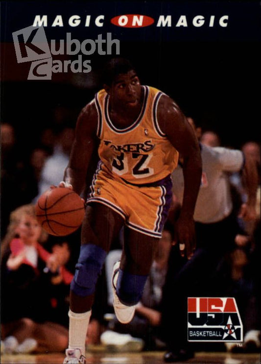 NBA 1992 SkyBox USA - No 104 - Earvin Magic Johnson
