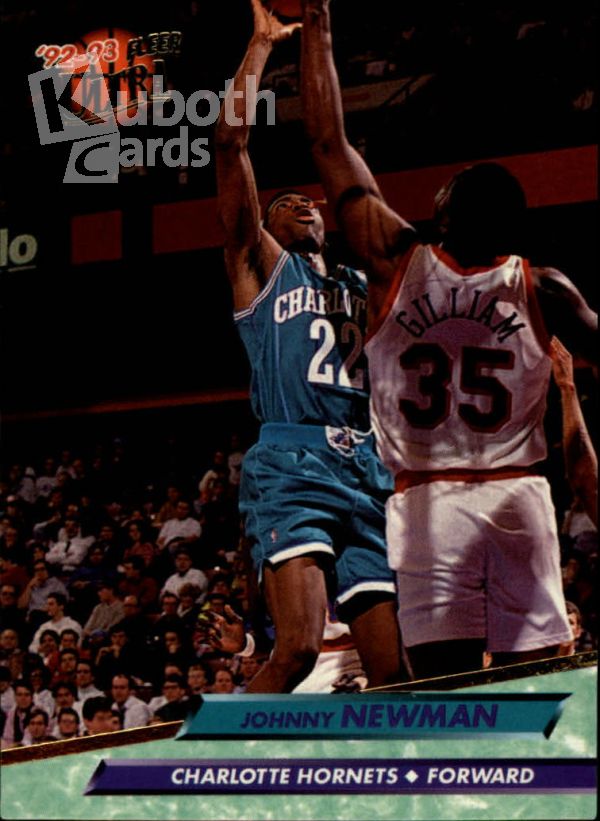 NBA 1992-93 Ultra - No. 22 - Johnny Newman