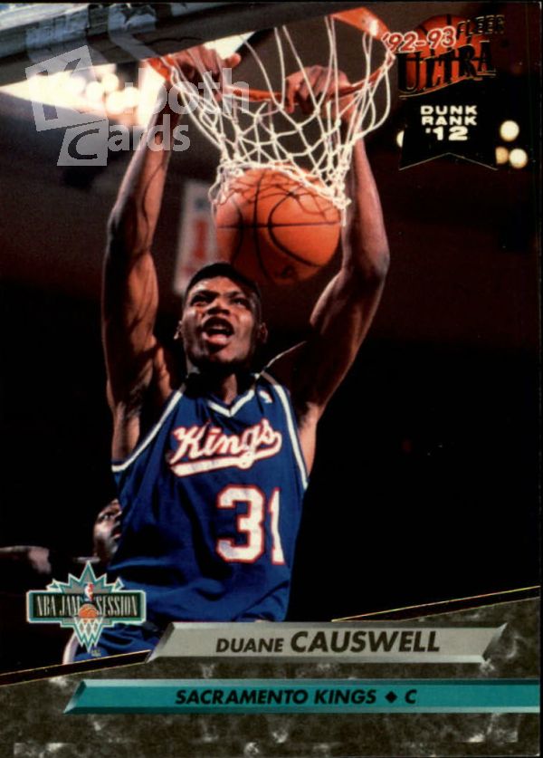 NBA 1992-93 Ultra - No. 212 - Duane Causwell