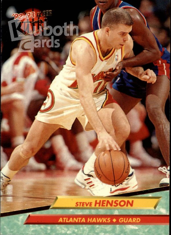 NBA 1992-93 Ultra - No. 223 - Steve Henson
