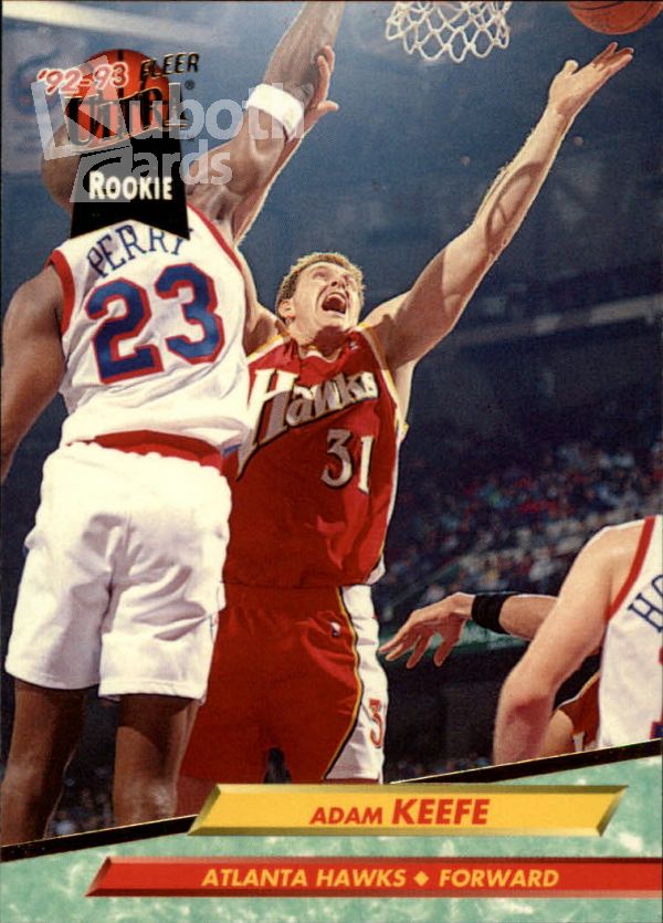 NBA 1992-93 Ultra - No. 224 - Adam Keefe