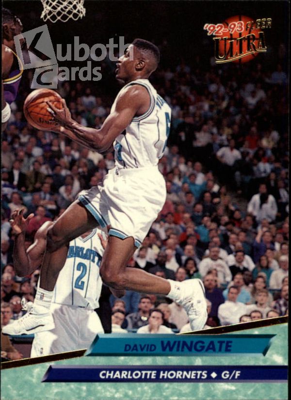 NBA 1992-93 Ultra - No. 235 - David Wingate