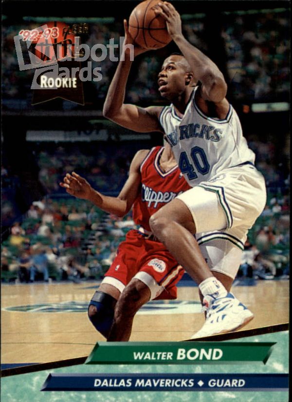NBA 1992-93 Ultra - No. 244 - Walter Bond