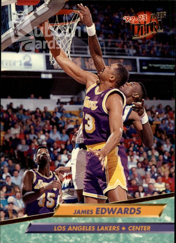 NBA 1992-93 Ultra - No. 287 - James Edwards