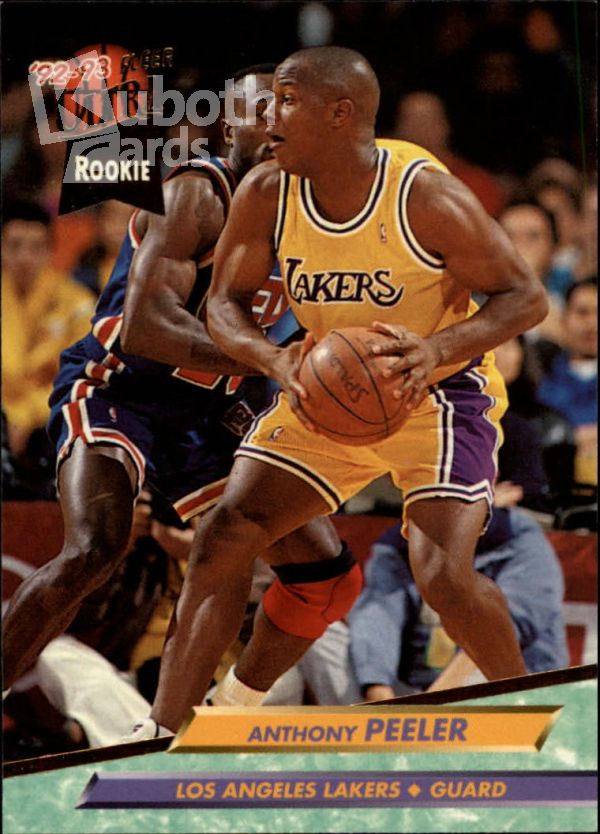 NBA 1992-93 Ultra - No. 289 - Anthony Peeler