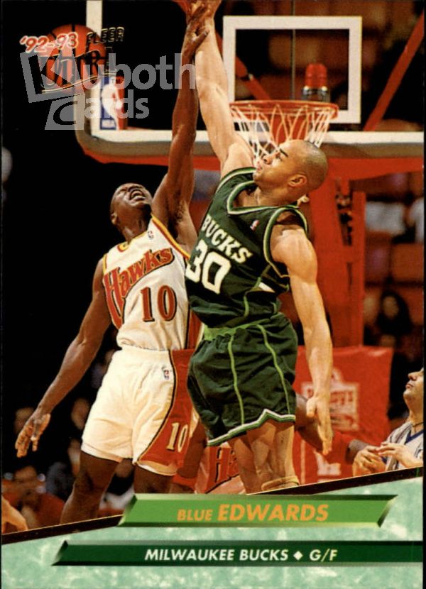 NBA 1992-93 Ultra - No. 298 - Blue Edwards