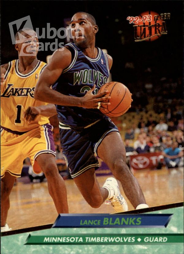 NBA 1992-93 Ultra - No. 303 - Lance Blanks