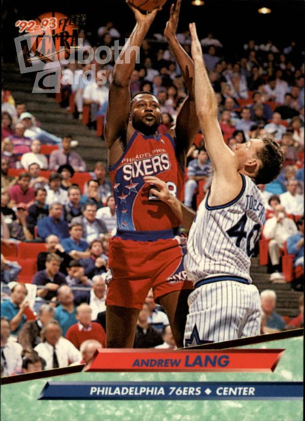 NBA 1992-93 Ultra - No. 333 - Andrew Lang