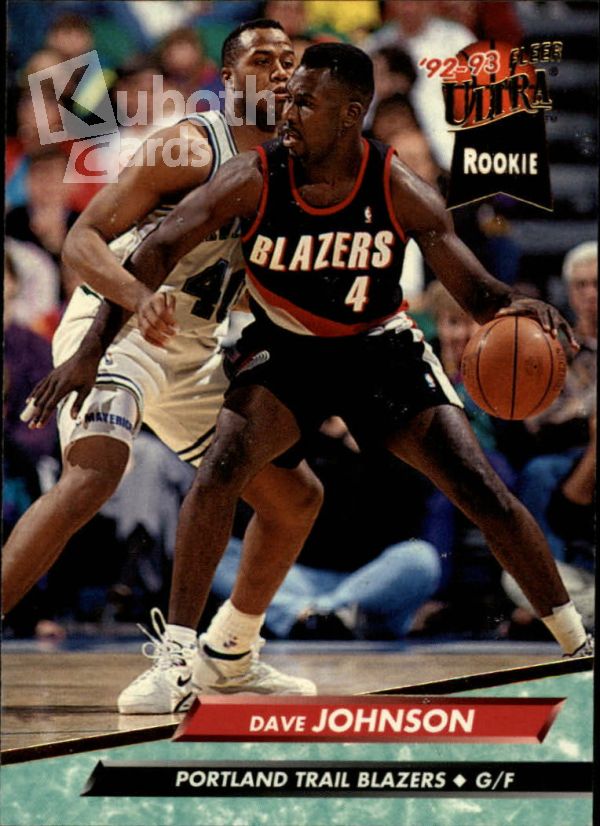 NBA 1992-93 Ultra - No. 344 - Dave Johnson