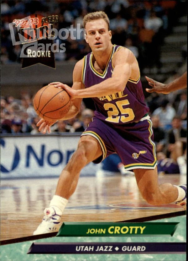 NBA 1992-93 Ultra - No. 362 - John Crotty