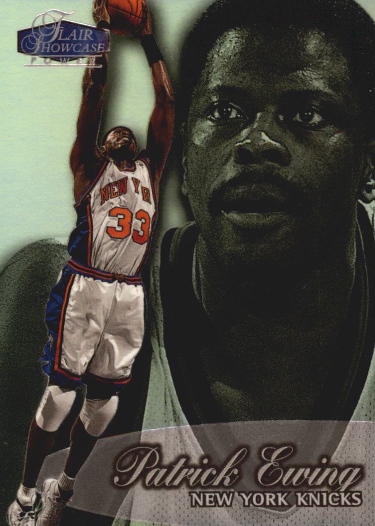 NBA 1998 / 99 Flair Showcase Row 3 - No 41 - Patrick Ewing