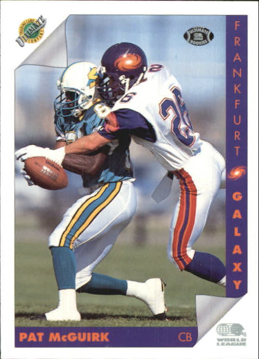 NFL 1992 Ultimate WLAF - No 41 - Pat McGuik