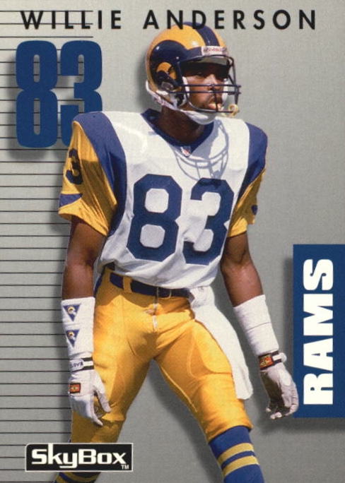 NFL 1992 SkyBox Prime Time - No 041 - Willie "Flipper" Anderson