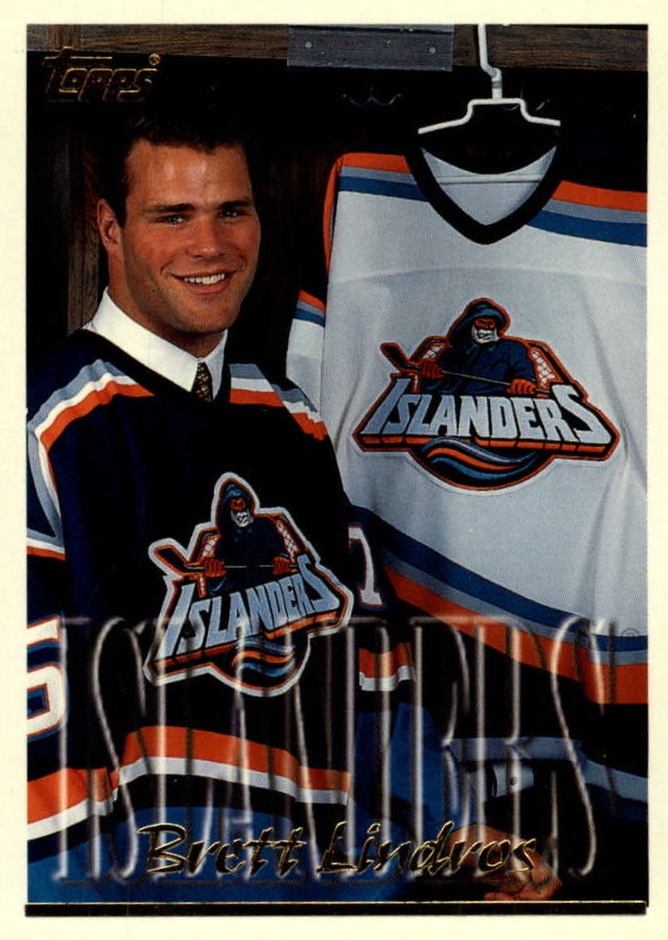 NHL 1995/96 Topps - No. 41 - Brett Lindros