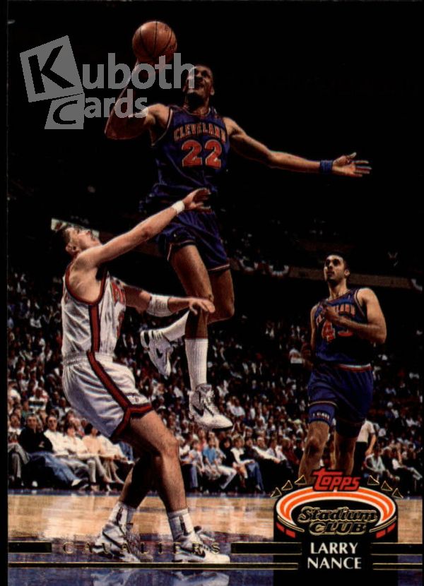 NBA 1992-93 Stadium Club - No. 298 - Larry Nance