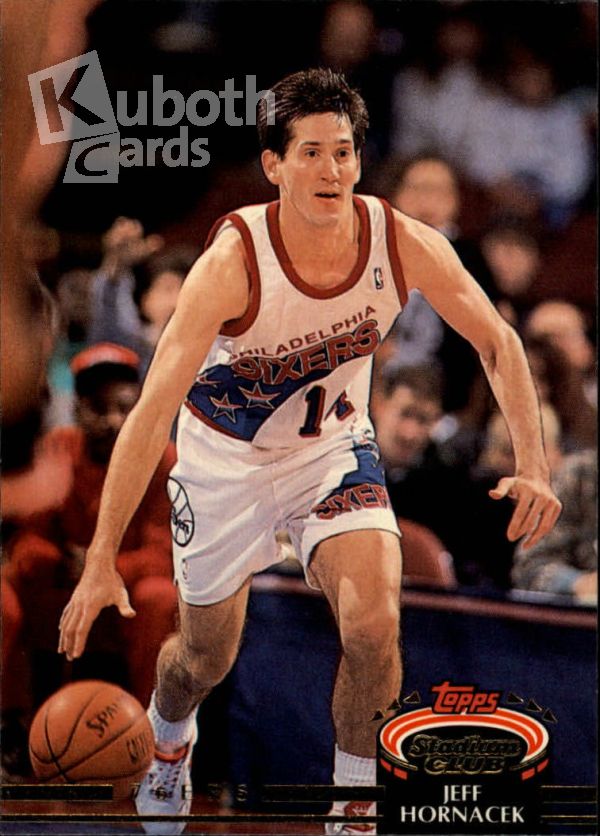 NBA 1992-93 Stadium Club - No. 323 - Jeff Hornacek