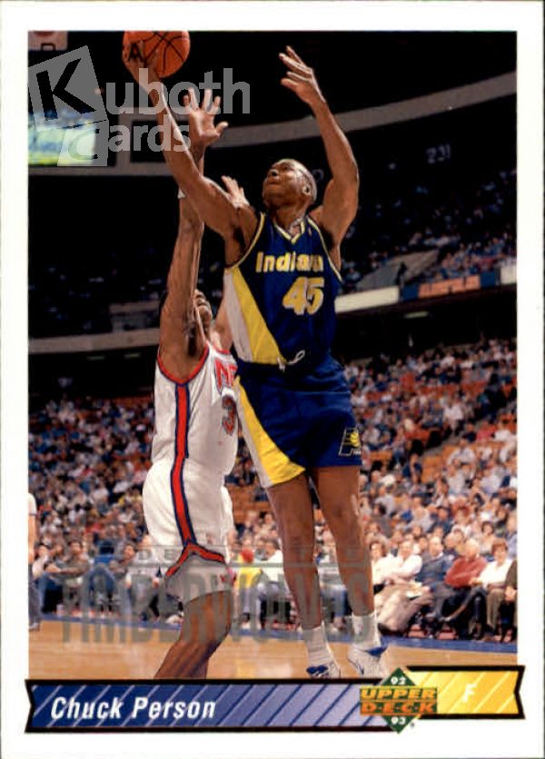 NBA 1992-93 Upper Deck - No. 125 - Chuck Person