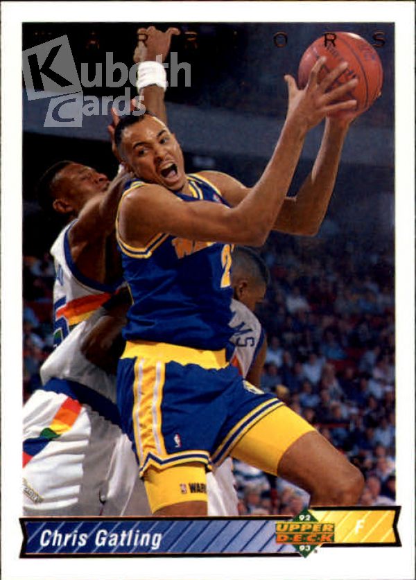 NBA 1992-93 Upper Deck - No. 221 - Chris Gatling