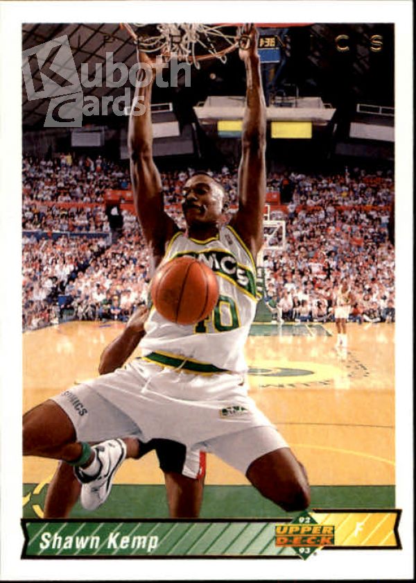 NBA 1992-93 Upper Deck - No. 240 - Shawn Kemp
