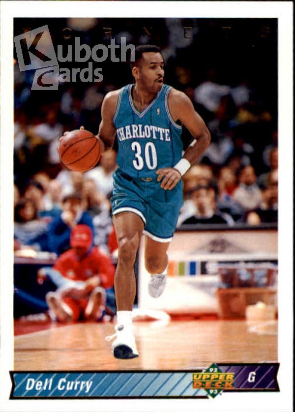 NBA 1992-93 Upper Deck - No. 289 - Dell Curry