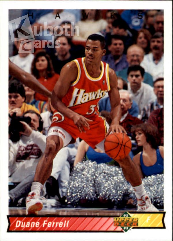 NBA 1992-93 Upper Deck - No. 327 - Duane Ferrell