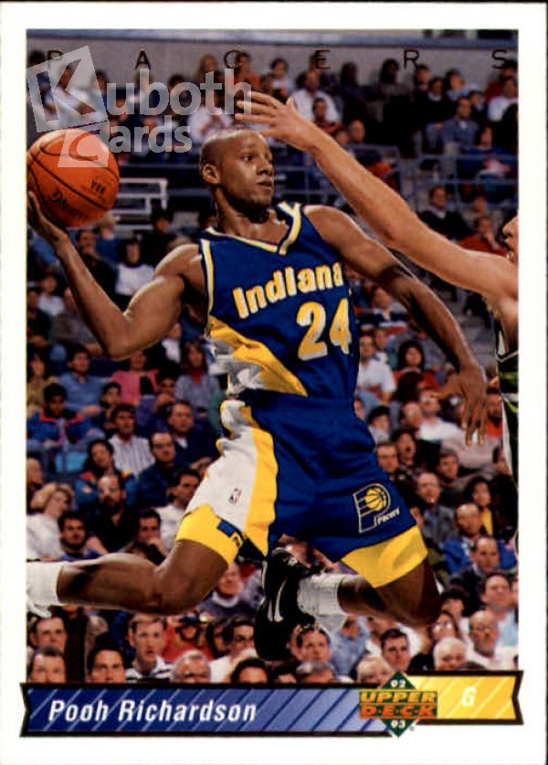 NBA 1992-93 Upper Deck - No. 328 - Pooh Richardson