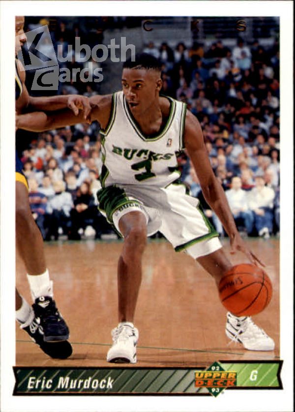 NBA 1992-93 Upper Deck - No. 332 - Eric Murdock