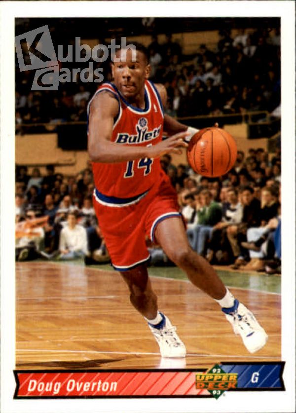 NBA 1992-93 Upper Deck - No. 394 - Doug Overton