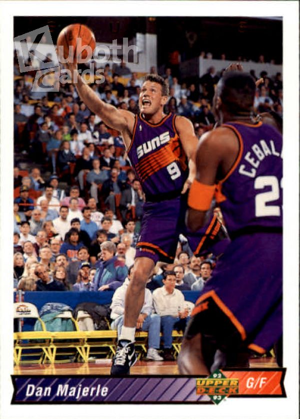 NBA 1992-93 Upper Deck - No. 395 - Dan Majerle