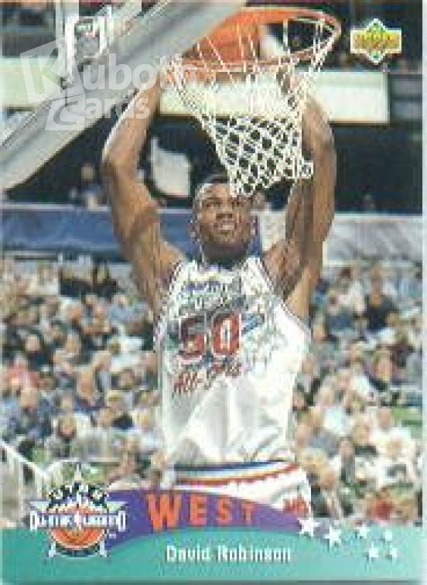 NBA 1992-93 Upper Deck - No. 436 - David Robinson