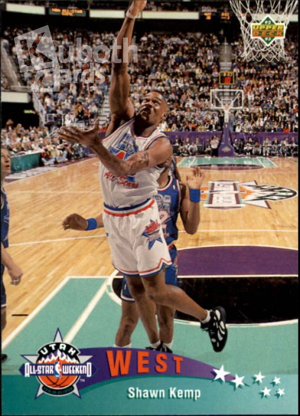NBA 1992-93 Upper Deck - No. 441 - Shawn Kemp