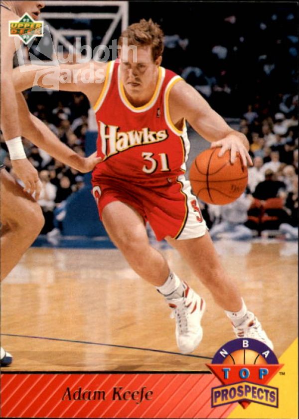 NBA 1992-93 Upper Deck - No. 456 - Adam Keefe