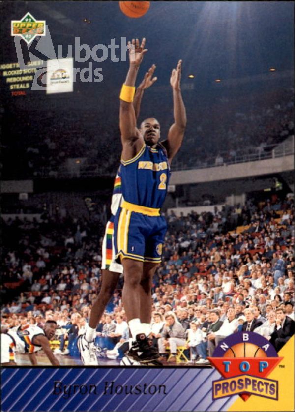 NBA 1992-93 Upper Deck - No. 462 - Byron Houston