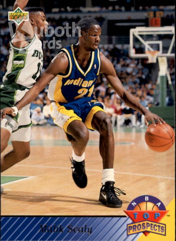 NBA 1992-93 Upper Deck - No. 465 - Malik Sealy