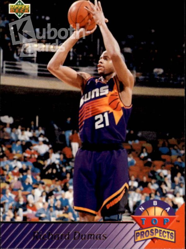 NBA 1992-93 Upper Deck - No. 476 - Richard Dumas