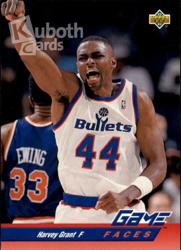 NBA 1992-93 Upper Deck - No. 487 - Harvey Grant