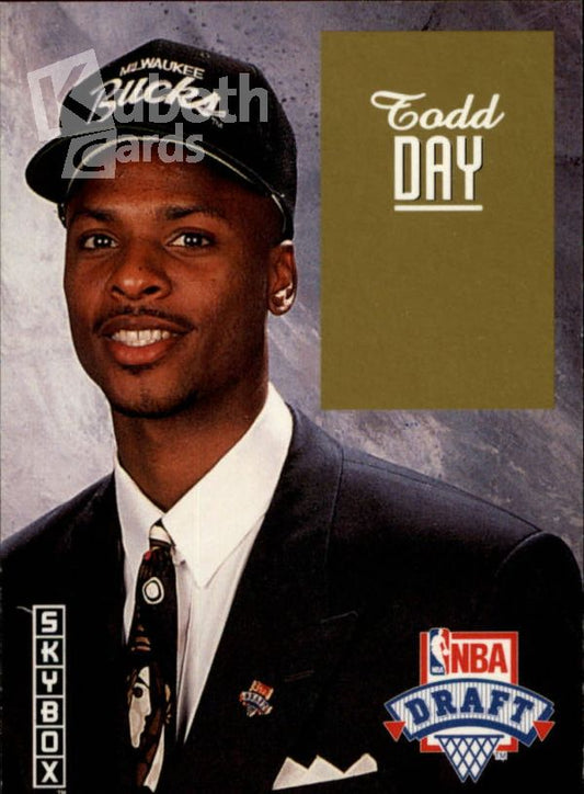 NBA 1992-93 SkyBox Draft Picks - No DP8 - Todd Day