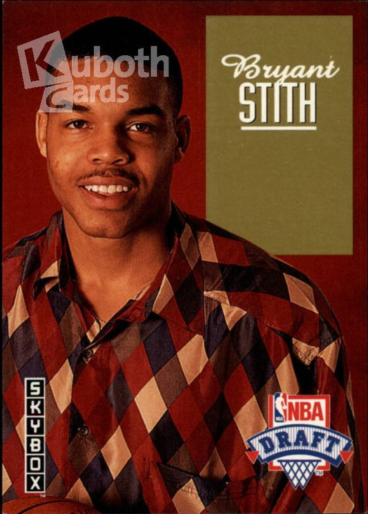 NBA 1992-93 SkyBox Draft Picks - No DP13 - Bryant Stith