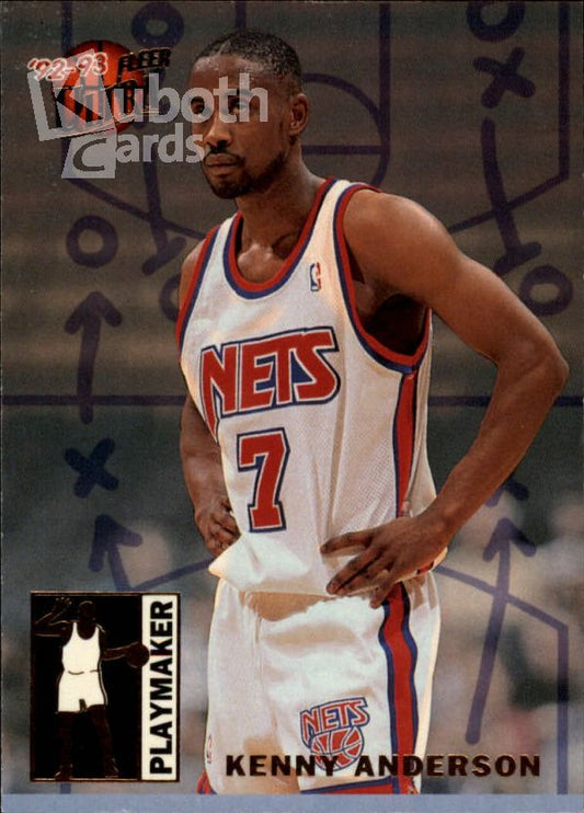 NBA 1992-93 Ultra Playmakers - No 1 of 10 - Kenny Anderson