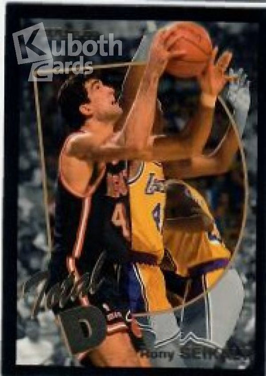 NBA 1992-93 Fleer Total D - No 15 of 15 - Rony Seikaly