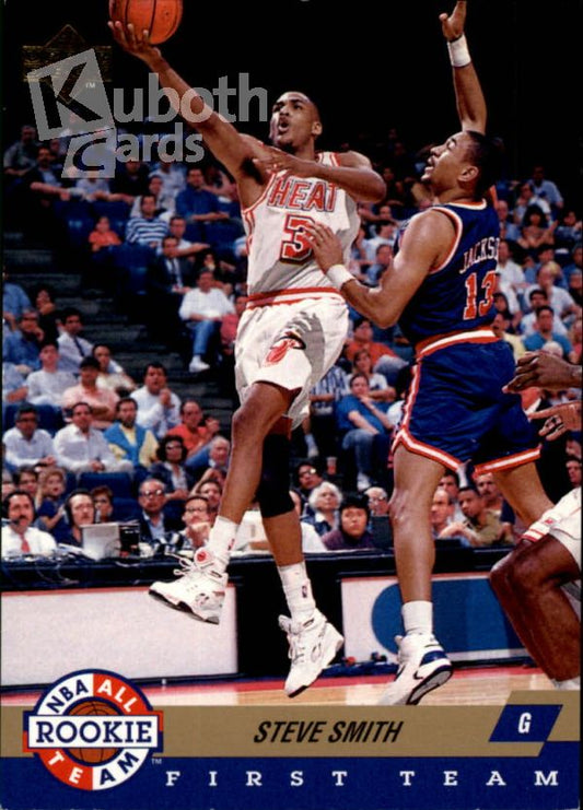 NBA 1992-93 Upper Deck All-Rookies - No AR4 - Steve Smith