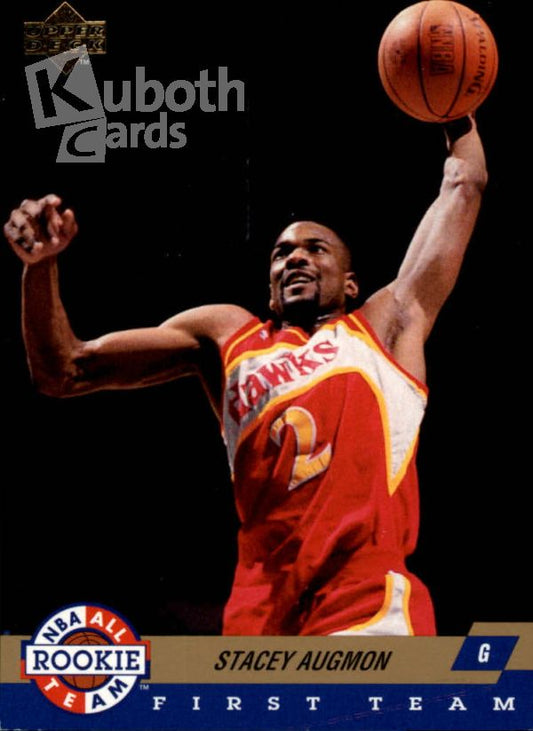 NBA 1992-93 Upper Deck All-Rookies - No AR5 - Stacey Augmon