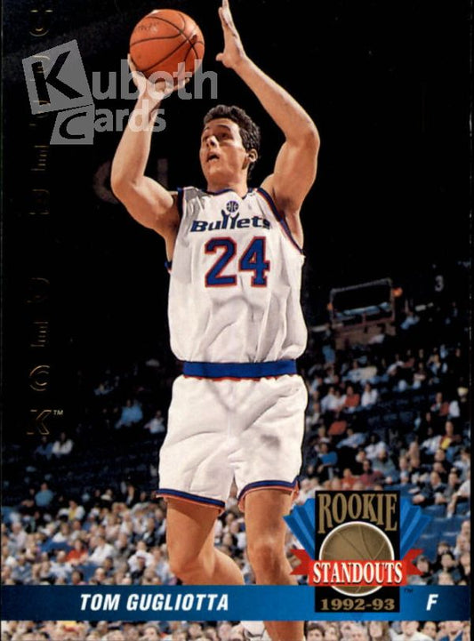 NBA 1992-93 Upper Deck Rookie Standouts - No RS20 - Tom Gugliotta