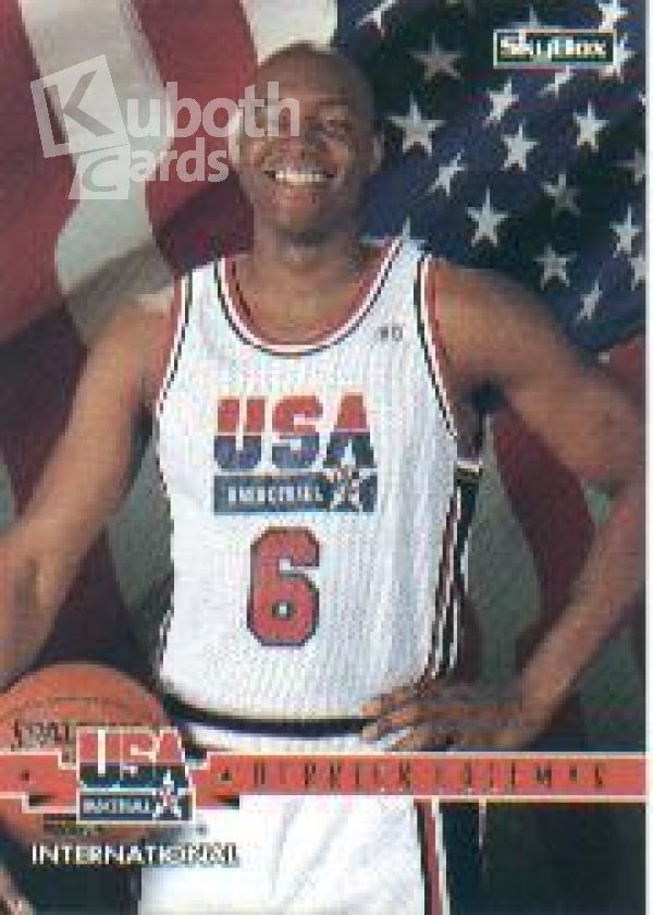 NBA 1994 SkyBox USA - No 37 - Derrick Coleman