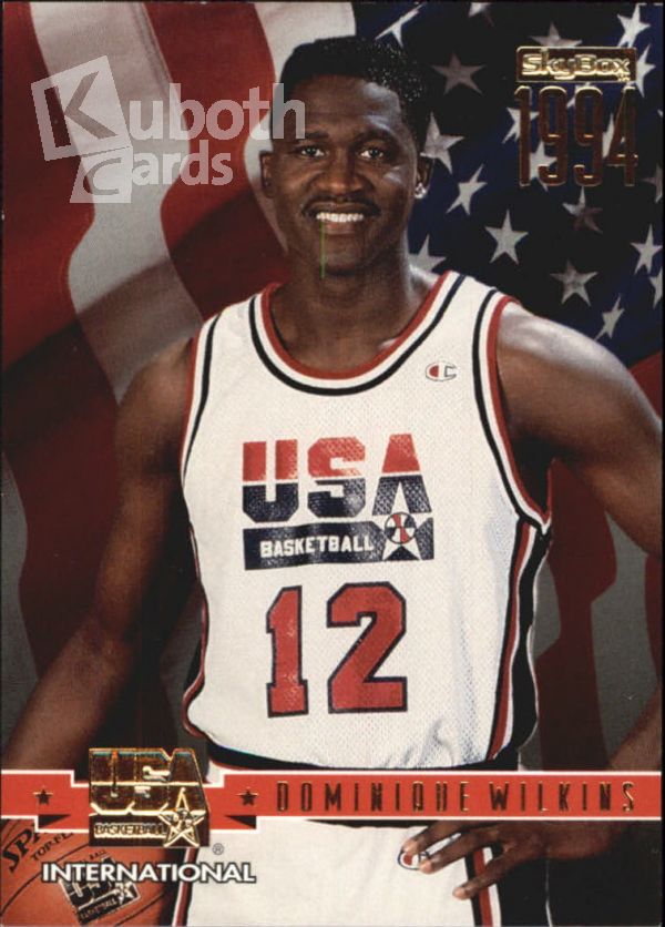 NBA 1994 SkyBox USA Gold - No 31 - Dominique Wilkins