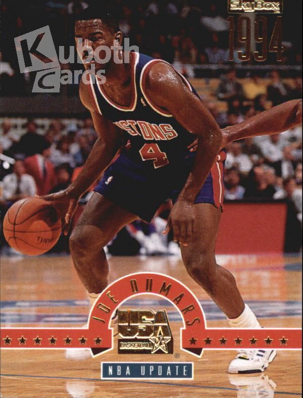 NBA 1994 SkyBox USA Gold - No 52 - Joe Dumars