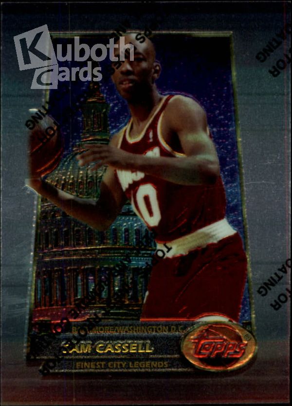 NBA 1994-95 Finest - No 54 - Sam Cassell