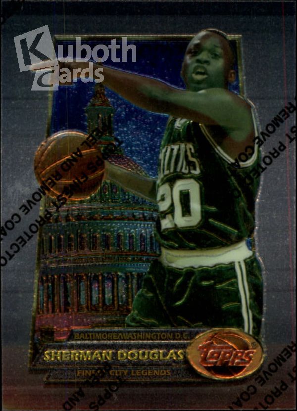 NBA 1994-95 Finest - No 55 - Sherman Douglas
