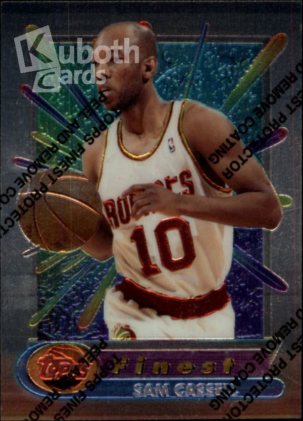 NBA 1994-95 Finest - No 67 - Sam Cassell