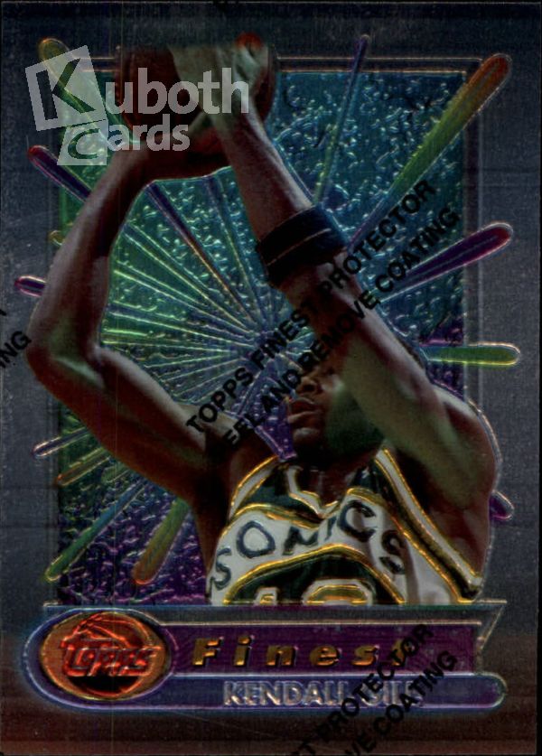 NBA 1994-95 Finest - No 140 - Kendall Gill